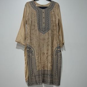 Semi formal embroidered Salwar Kameez 3 pc Suit